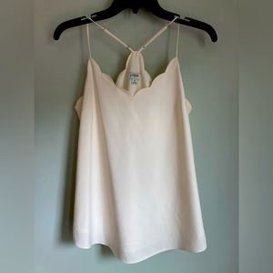 Size 2 J Crew Ivory blouse